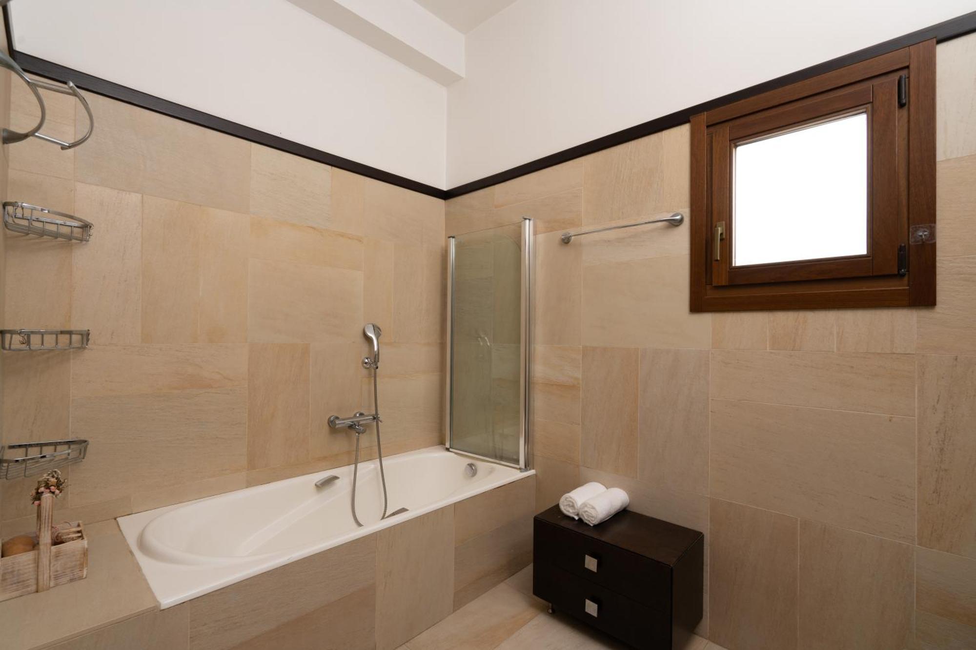 Central Seaview Heven Apartment In Fira  Zewnętrze zdjęcie